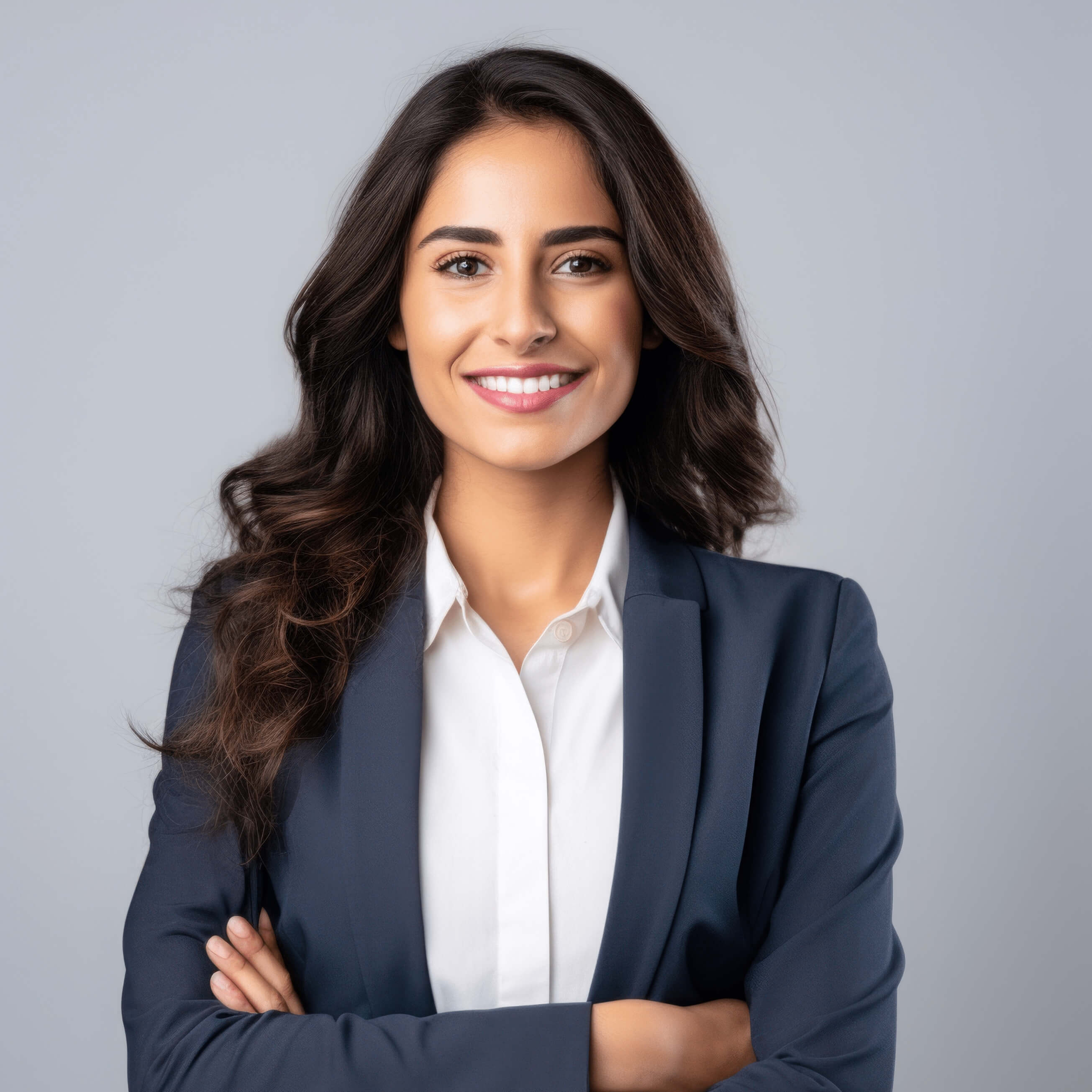 smilingbusinesswomanwhitebackground_a2nju_2610