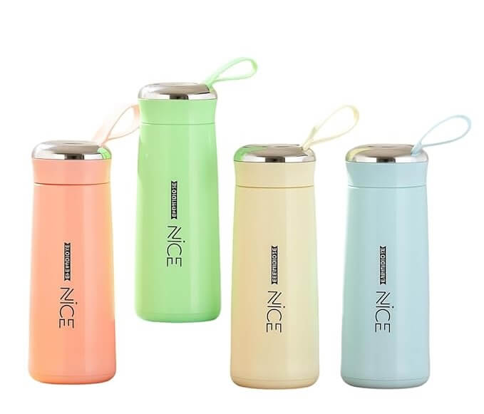 NiceGlassWaterBottle400mlVacuumInsulatedDoubleWallFlaskLeakproofGlassInnerPlasticOuterShell_e1ntc_679