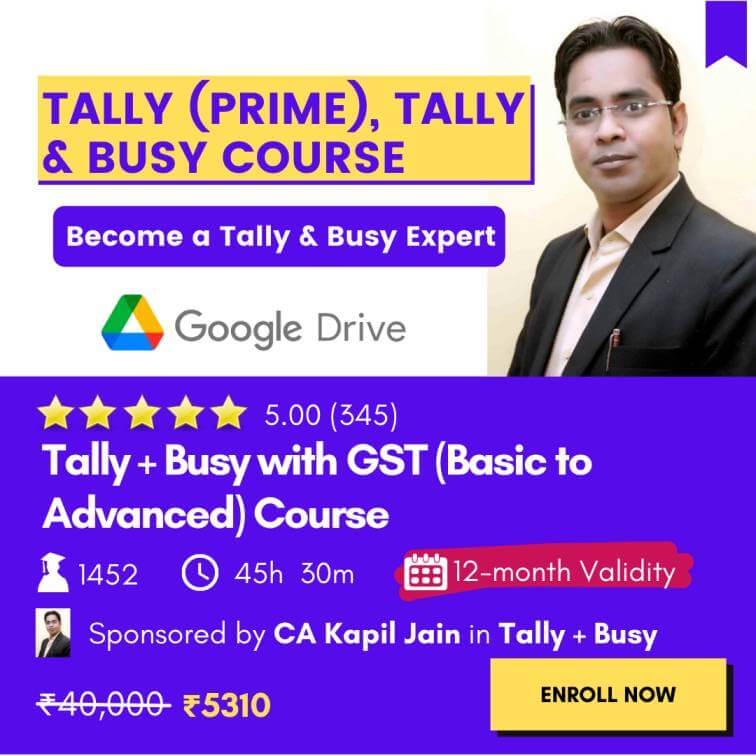 Tally course by kj classes