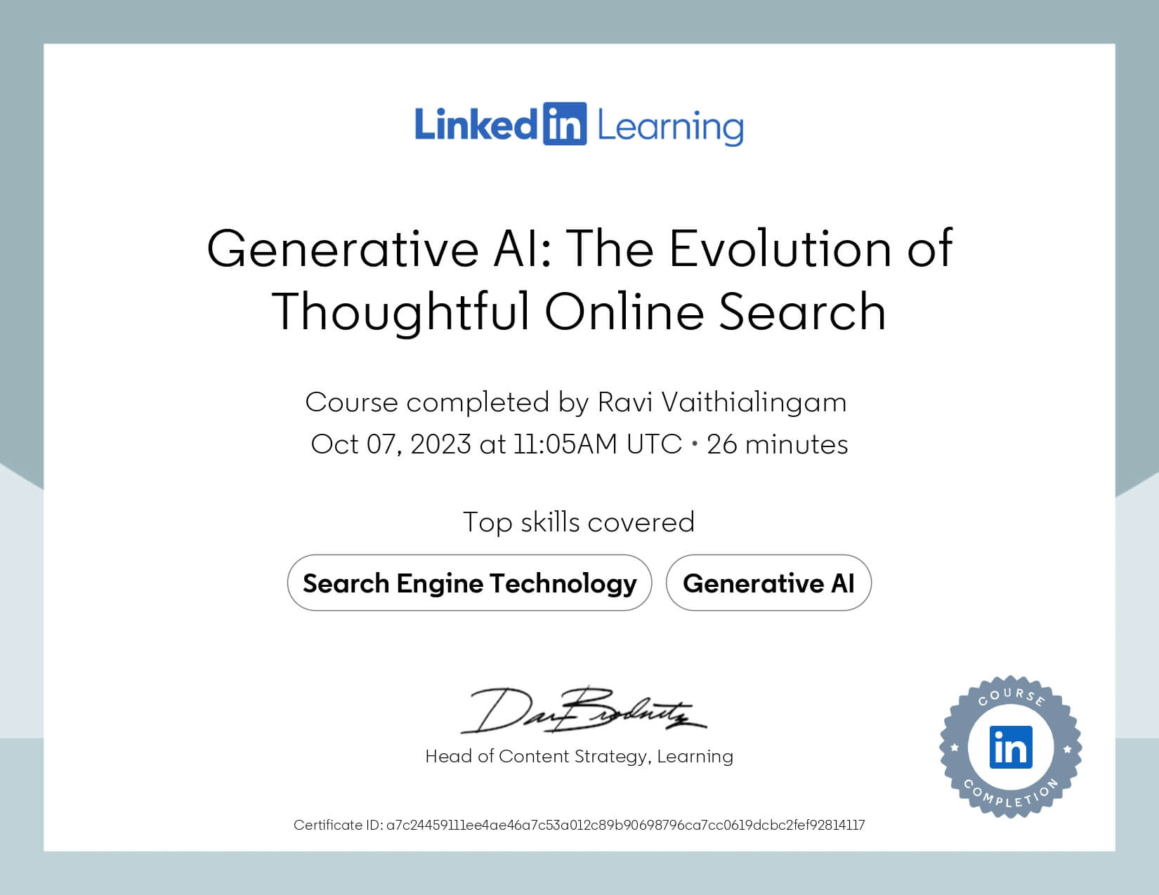 CertificateOfCompletionGenerativeAITheEvolutionofThoughtfulOnlineSearch1page0001_ixmzi_1650