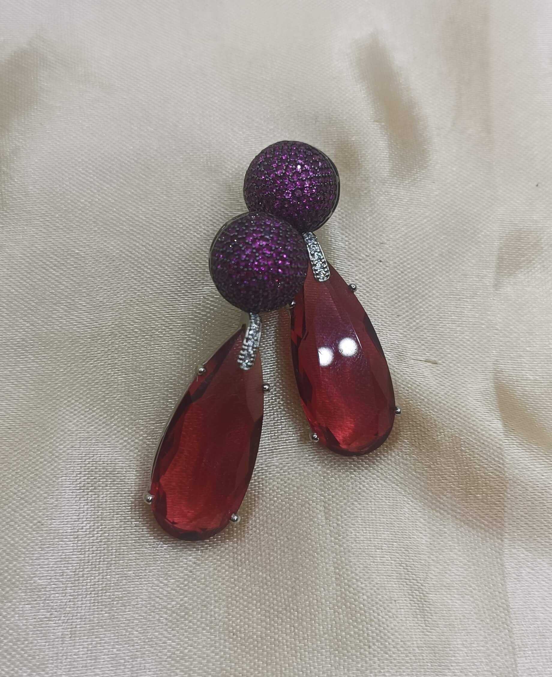 BeautifulRubystoneearringsRs900_yznzg_1840