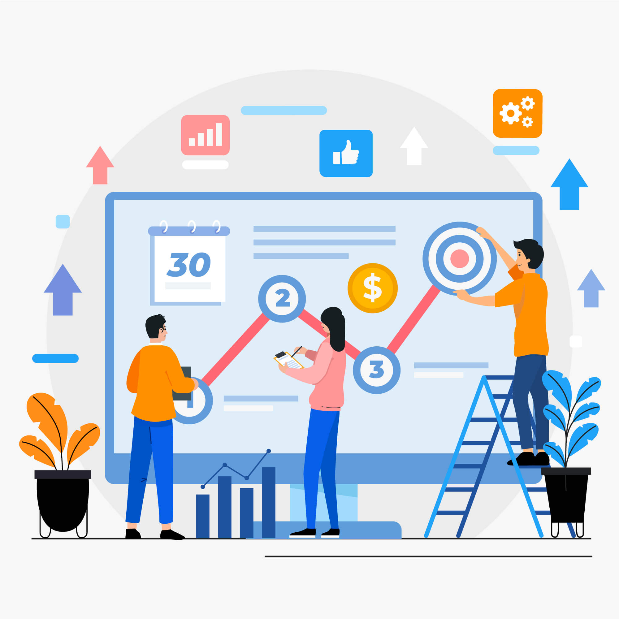 Monthly Reporting & Growth Tracking