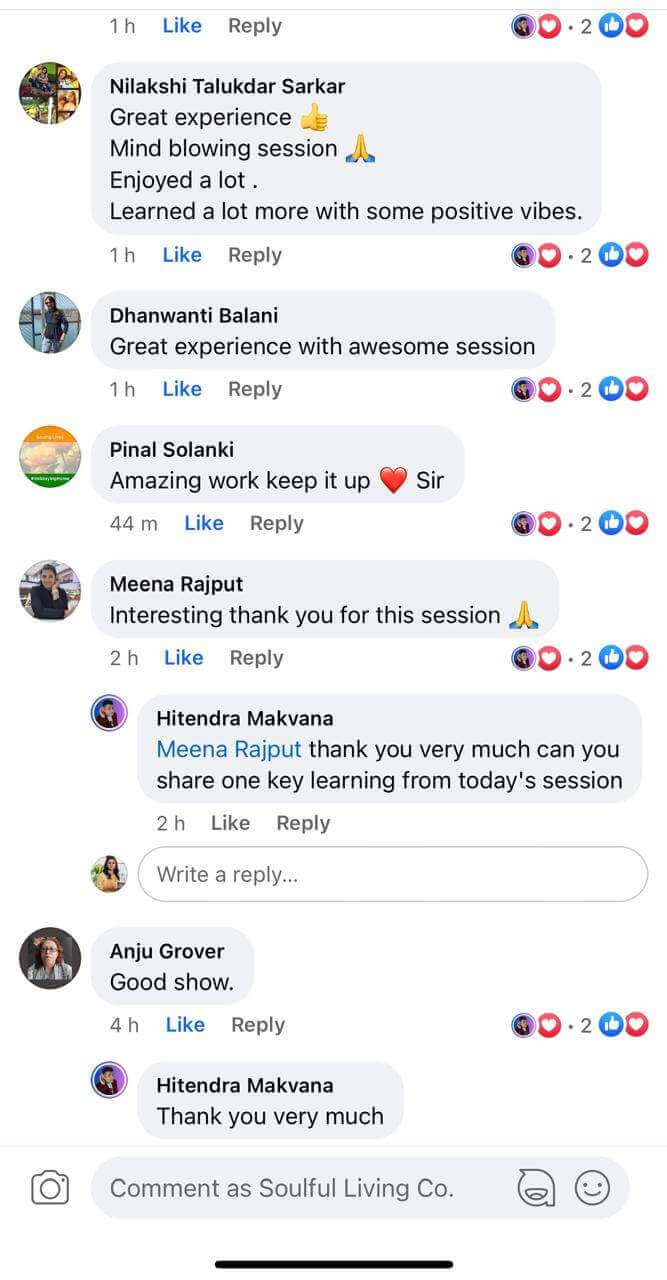 Participant feedback collage 1