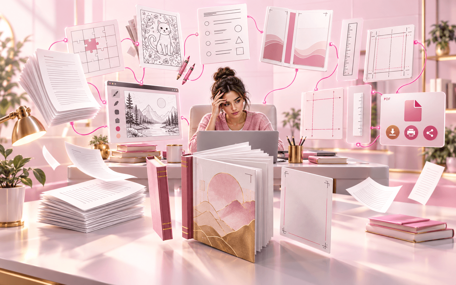 The hidden work behind one book