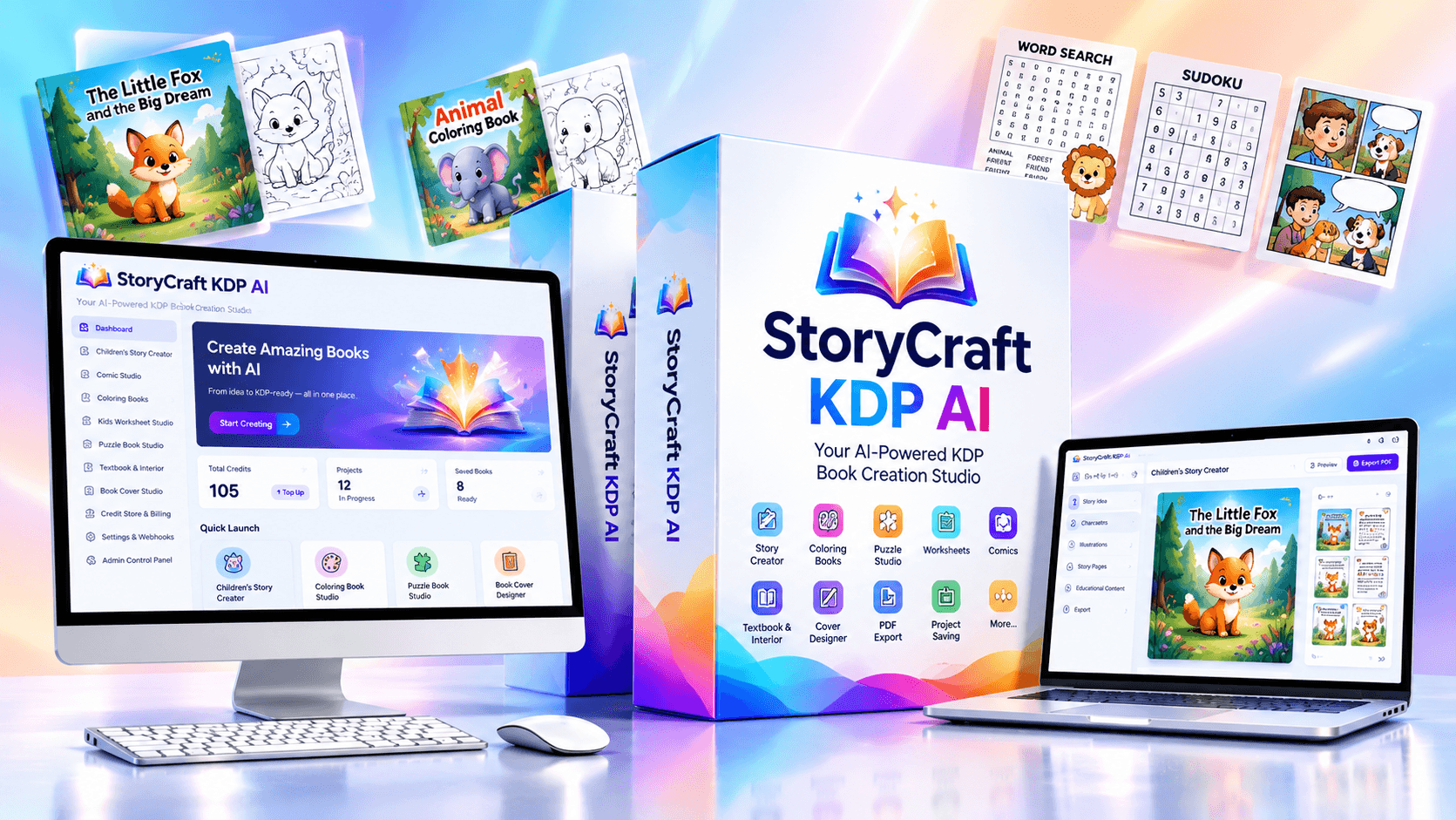 StoryCraft KDP AI solves the production problem