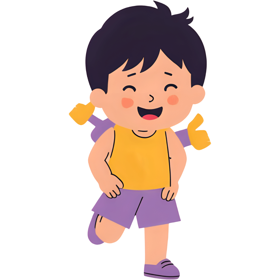 Happy child with 365 Days of Joyful Drawing