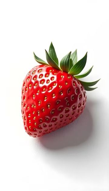 AstrawberrywithgreenleavesonitislayingonawhitesurfacePremiumAIgeneratedimage_g5nty_360