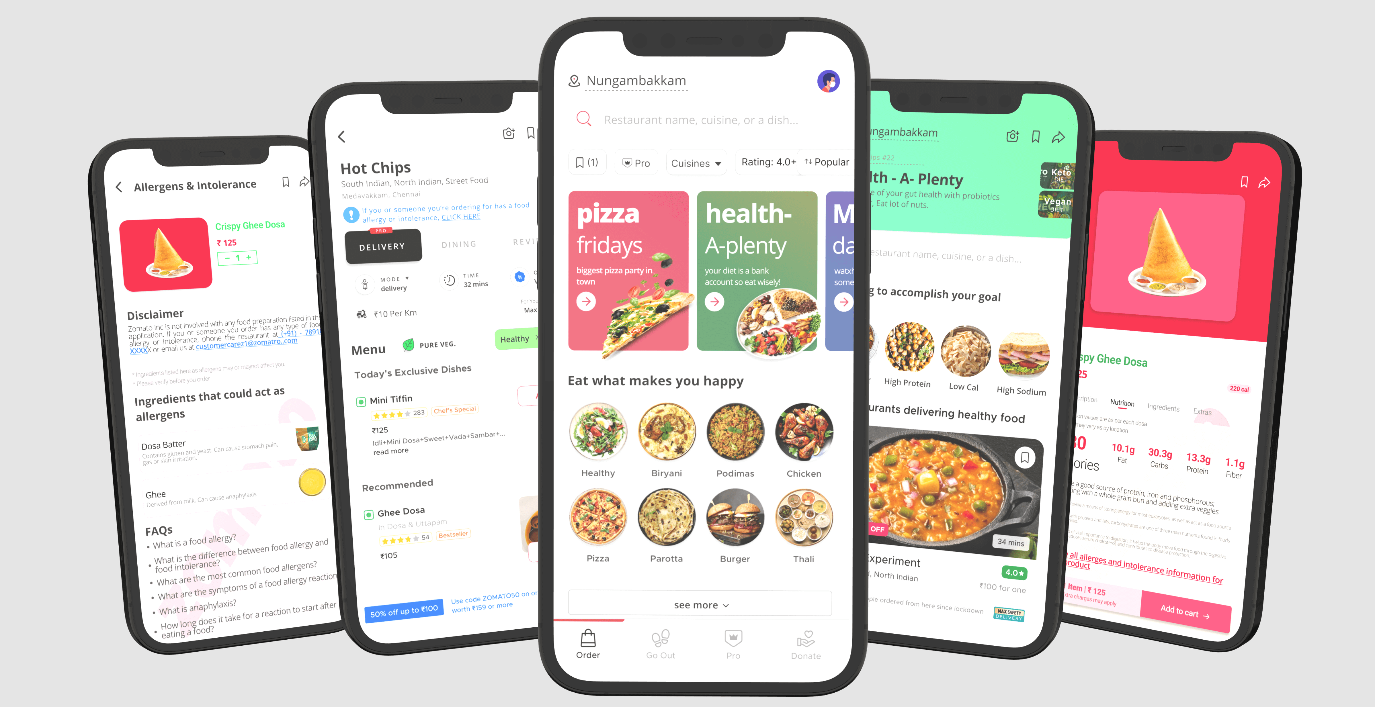 Zomato Food Ordering App