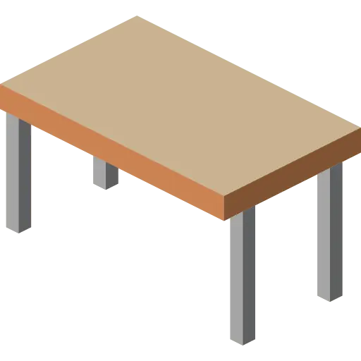 office interior designer in India Table Icon