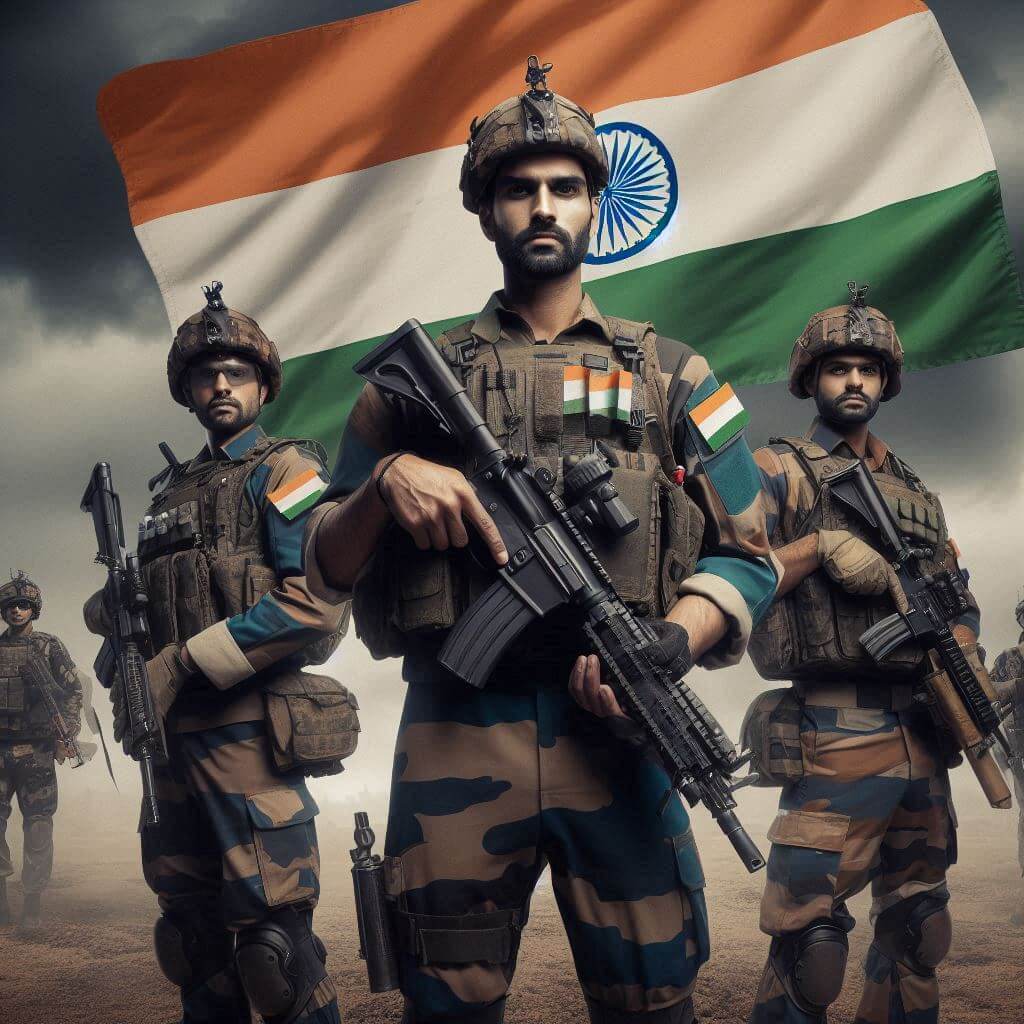 realisticimageofIndiansoldiersinhighmoraleandproudoftheirprofession_mxmta_1024
