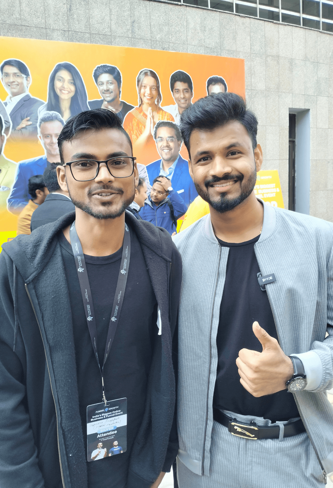 High Profit Coaching team at workshop event with top funnel and marketing experts India