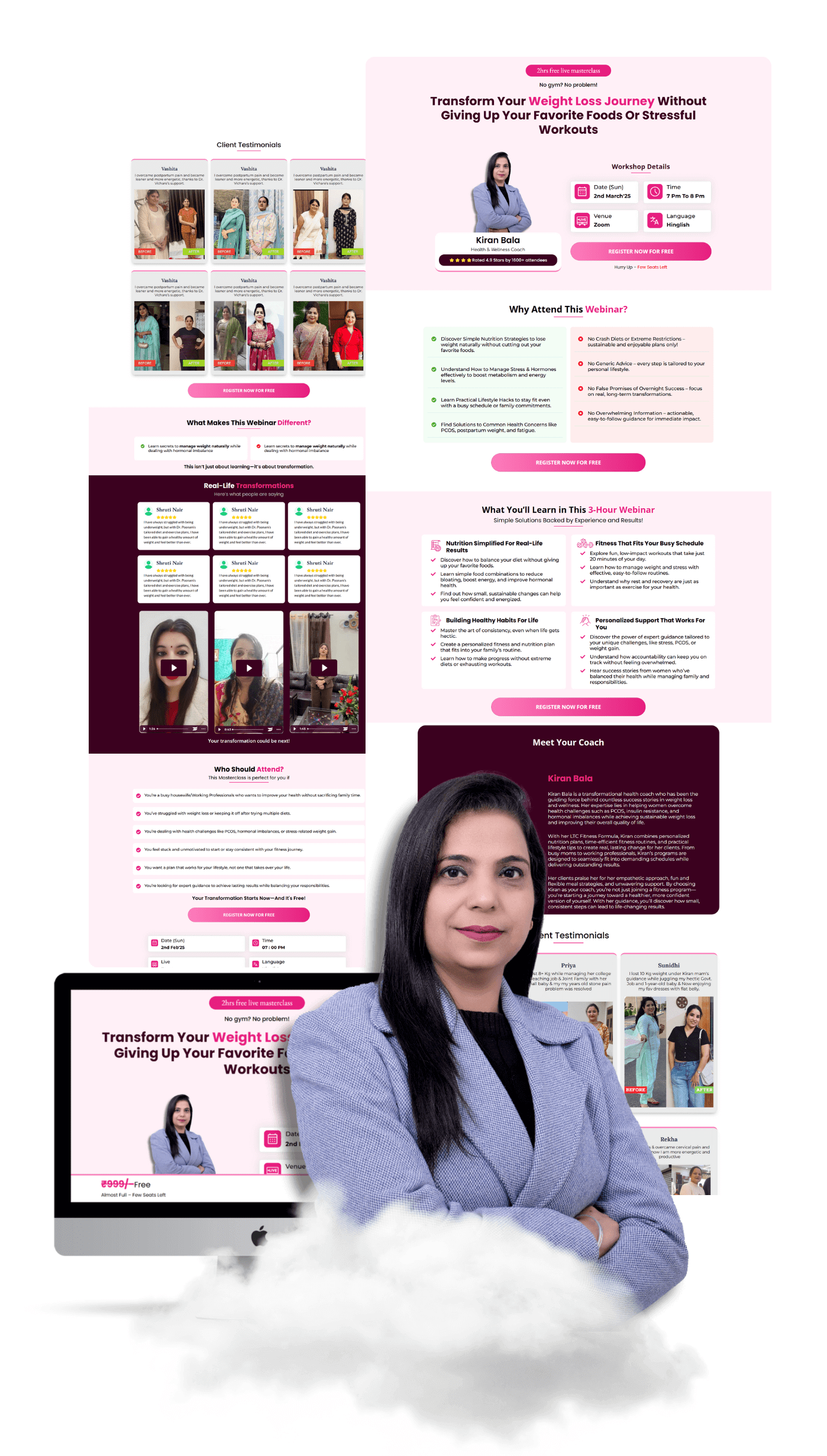 Sales funnel design for coaching businesses by Gajendra & Akshay