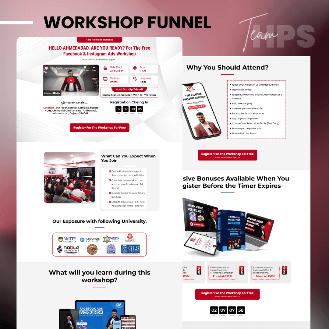 Lead generation funnel design to help coaches & creators build high-quality, engaged buyer lists.