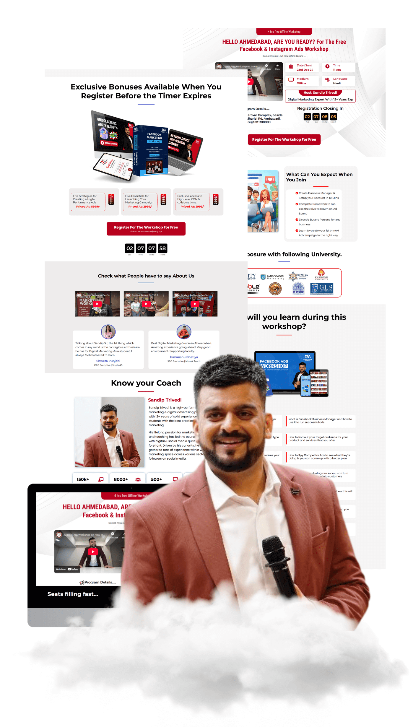 Performance marketing-based sales funnel by Gajendra for expert coaches