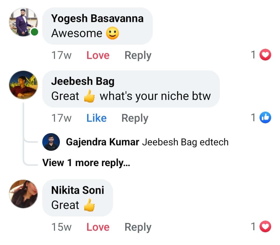 Coaching audience going crazy over sales funnel results by Gajendra from High Profit Coaching