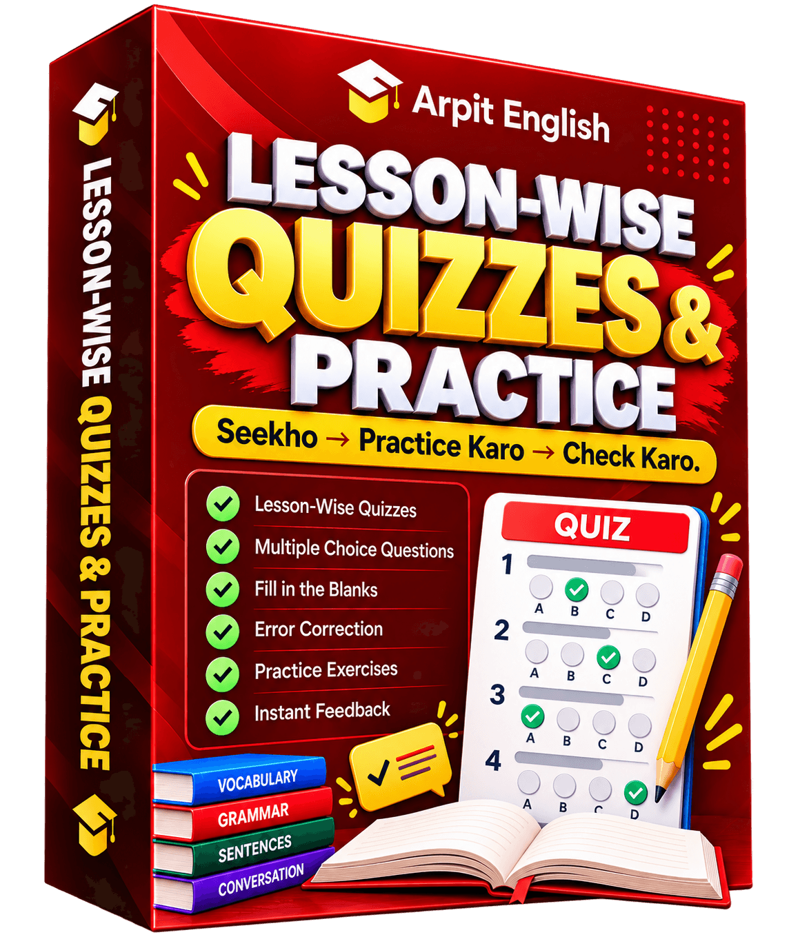 Lesson-Wise Quizzes & Practice