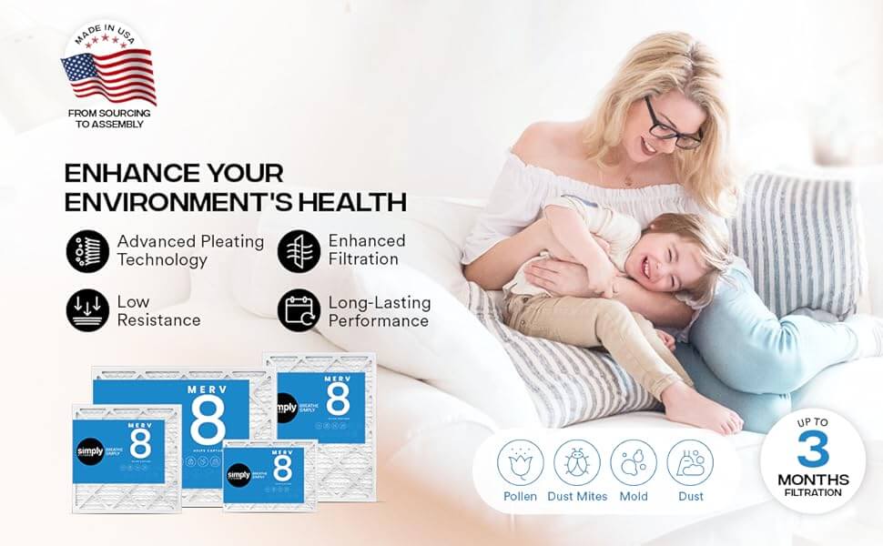 Simply 20x30x1 Air Filter Review: Affordable Dust & Allergy Control for Home HVAC Systems airfilter