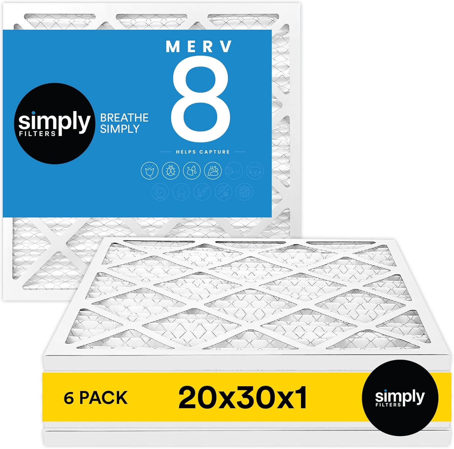 Simply 20x30x1 Air Filter Review: Affordable Dust & Allergy Control for Home HVAC Systems filter