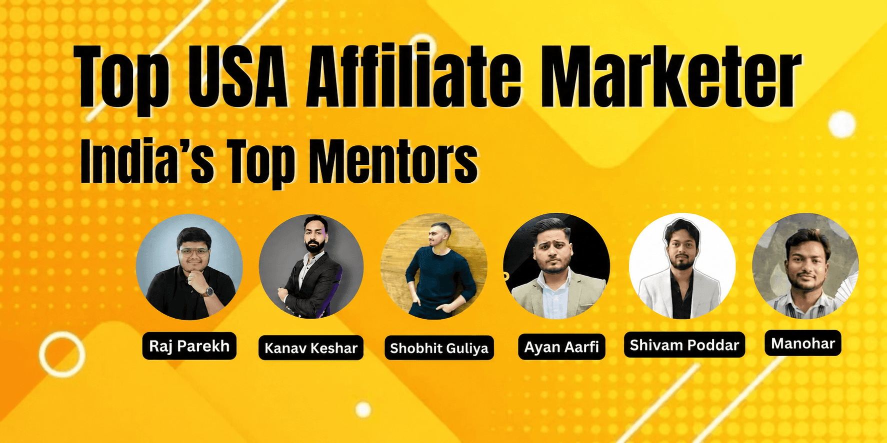 Top USA Affiliate Marketer — India's Top Mentors