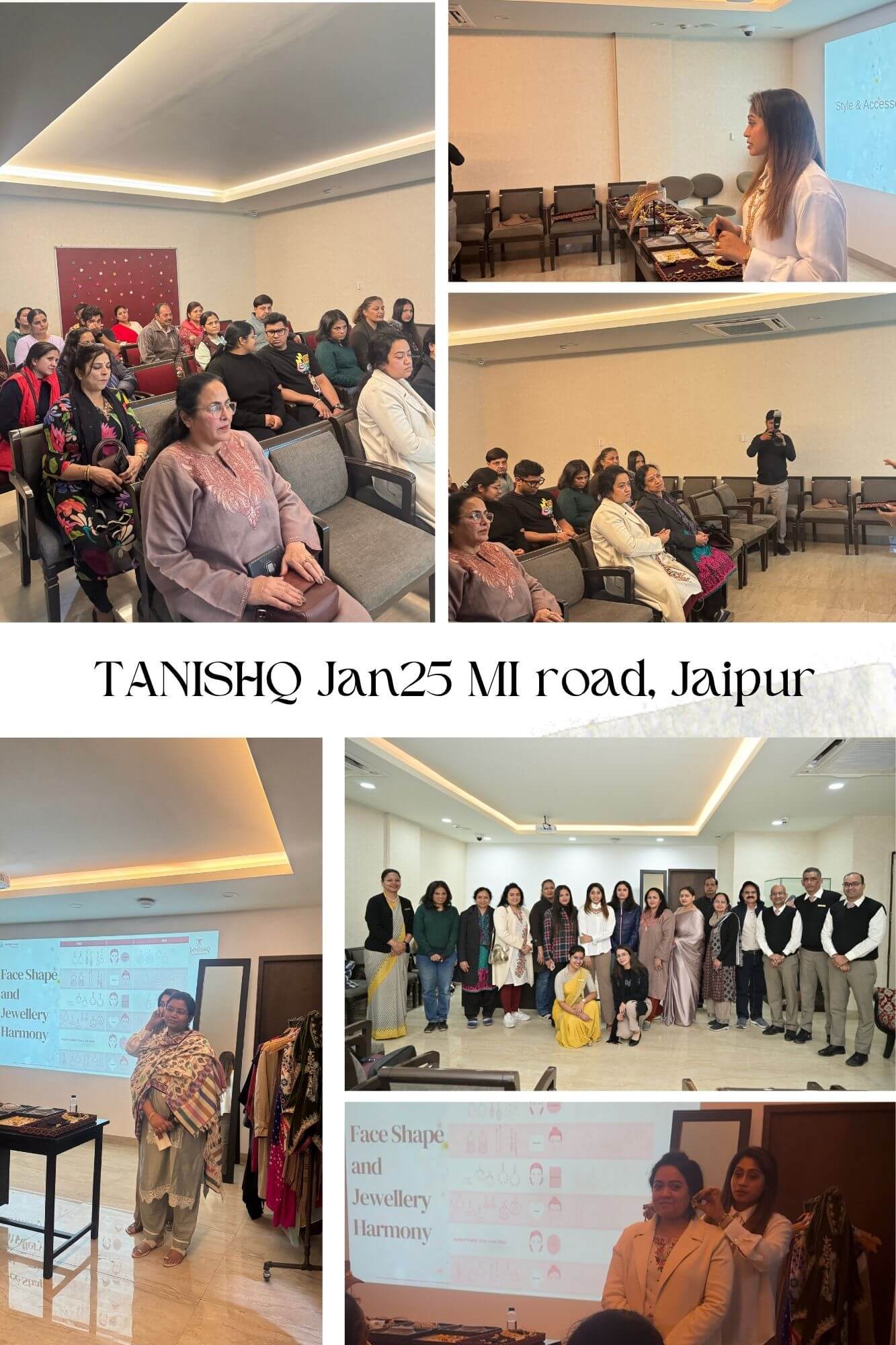 Tanishq session, MI Road, Jaipur, Jan 2025