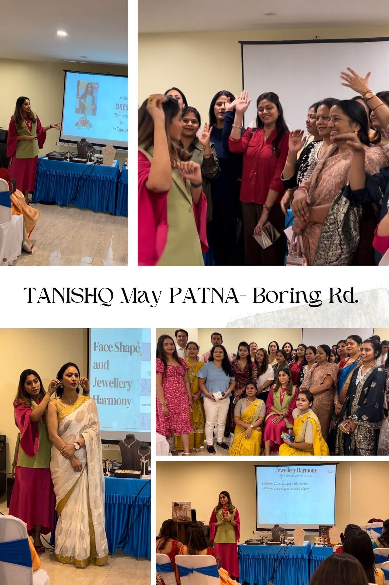 Tanishq session, Boring Road, Patna, May 2024