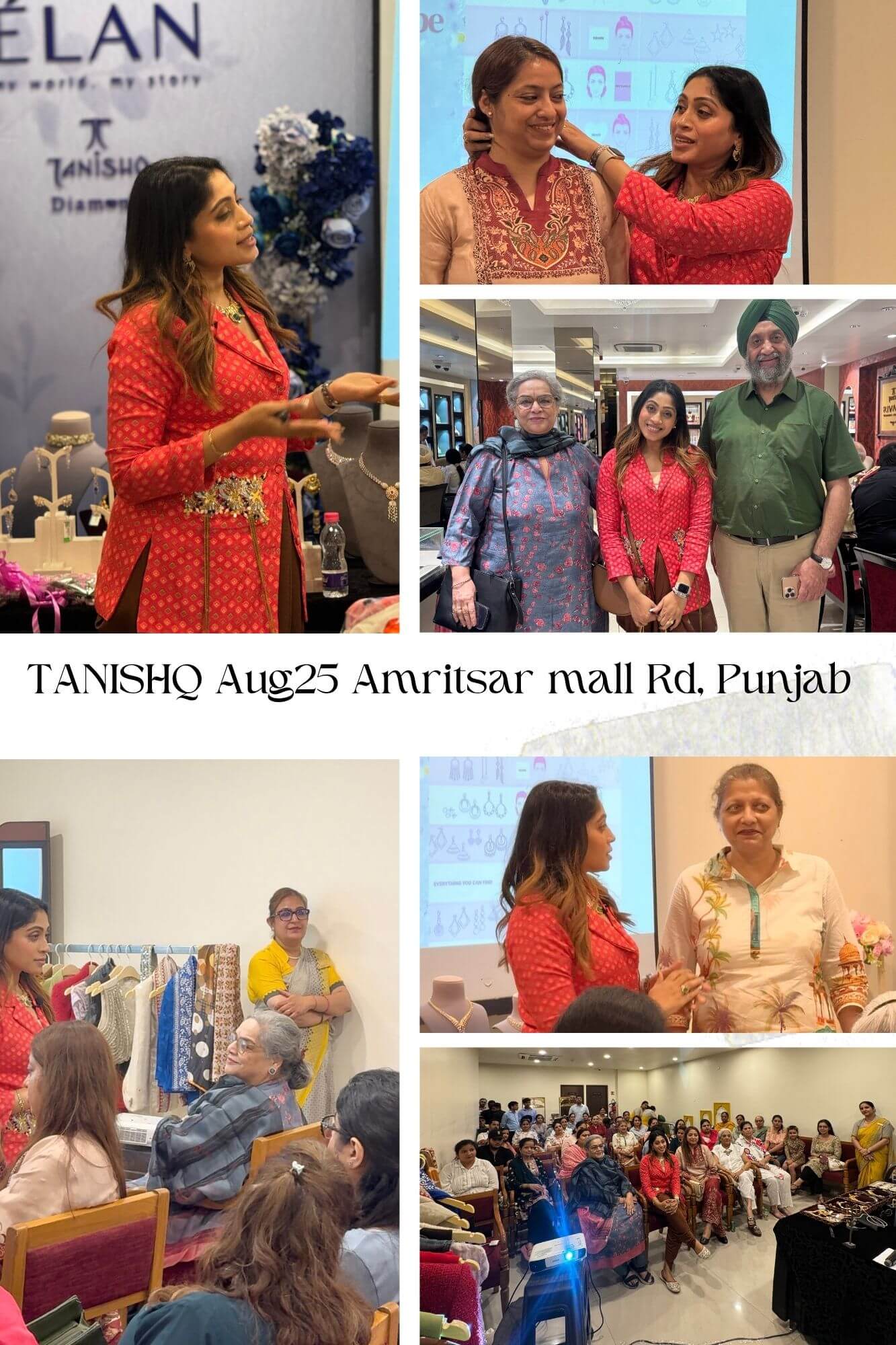 Tanishq session, Amritsar Mall Road, Punjab, Aug 2025