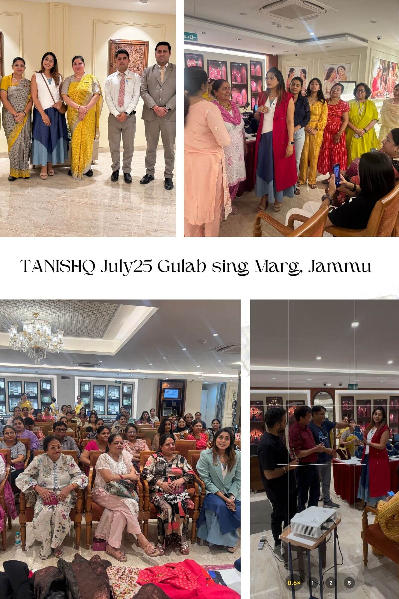 Tanishq session, Gulab Singh Marg, Jammu, Jul 2025