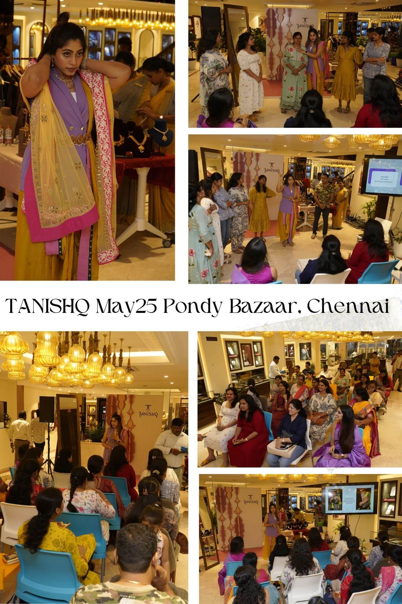 Tanishq session, Pondy Bazaar, Chennai, May 2025