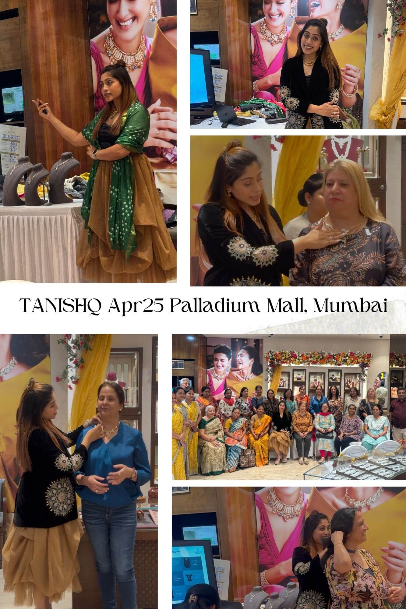 Tanishq session, Palladium Mall, Mumbai, Apr 2025