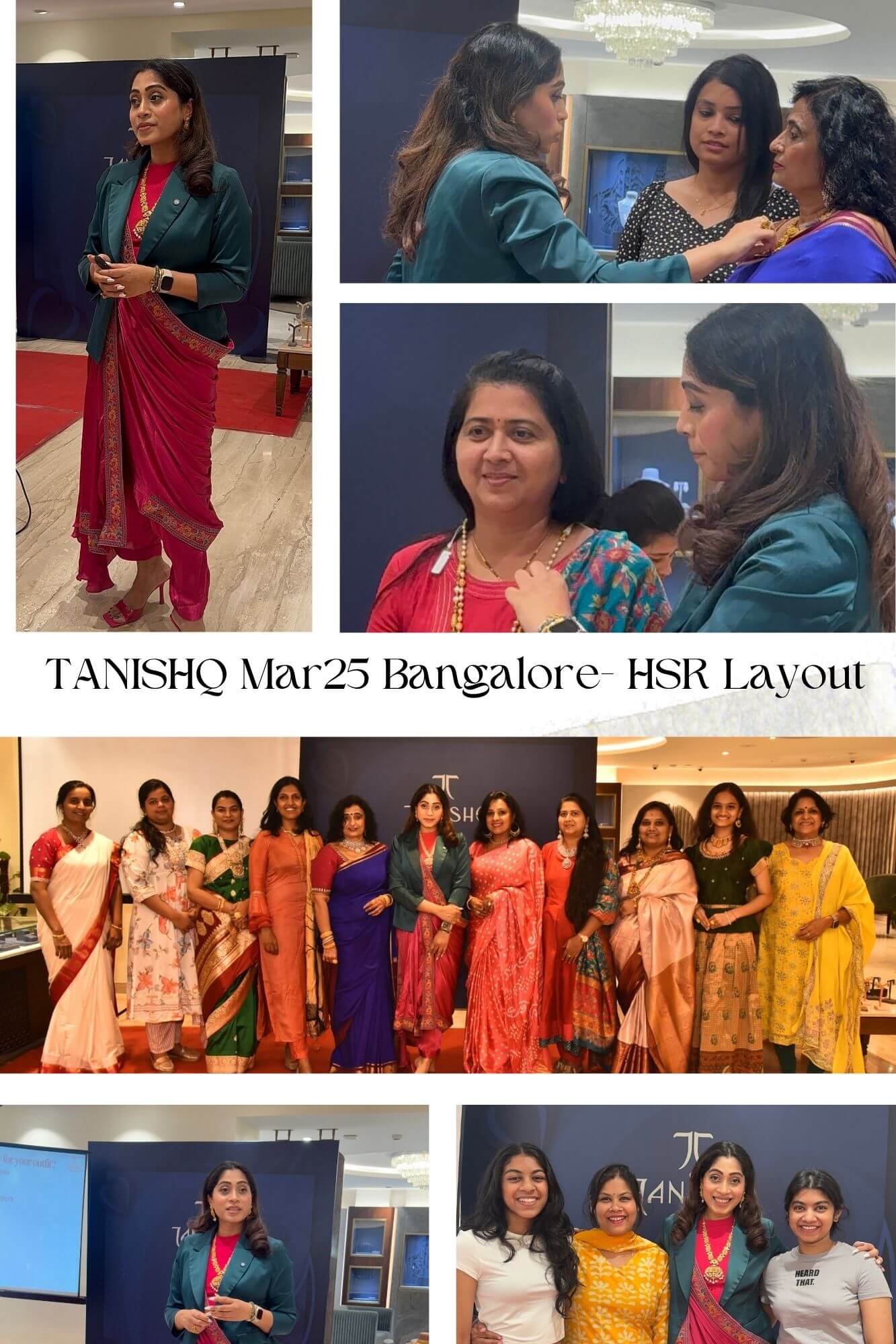 Tanishq session, HSR Layout, Bengaluru, Mar 2025