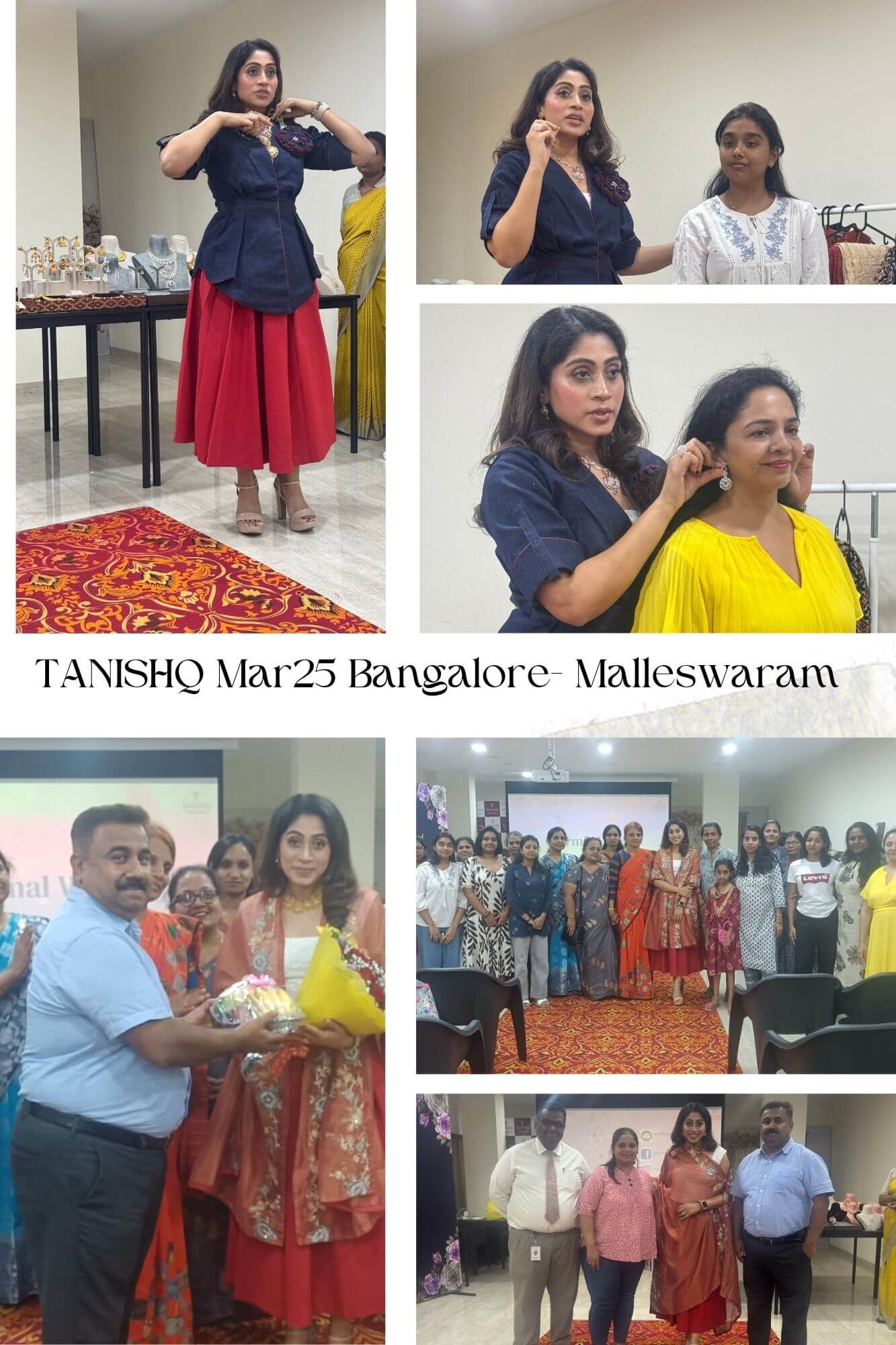 Tanishq session, Malleswaram, Bengaluru, Mar 2025