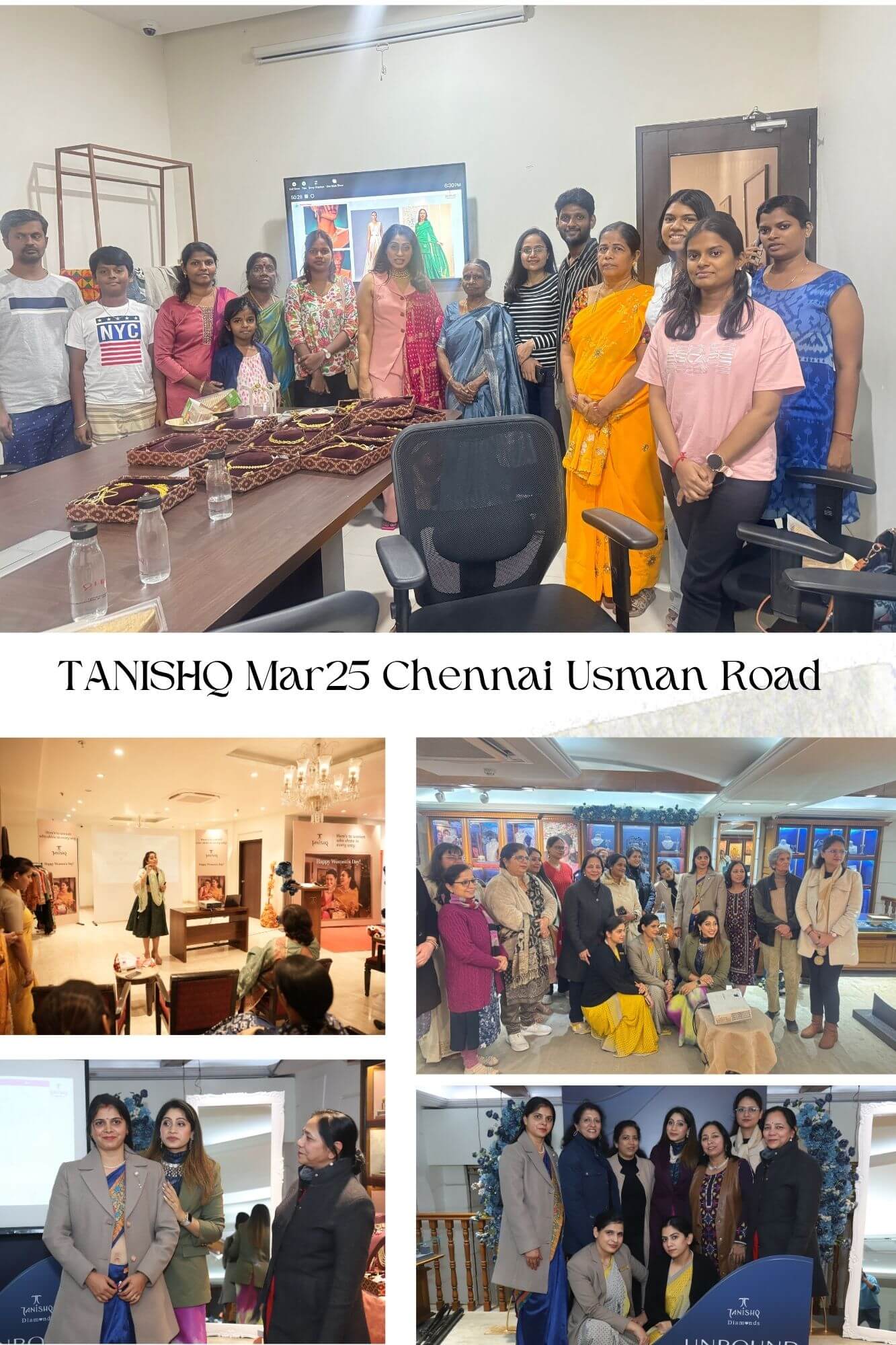 Tanishq session, Usman Road, Chennai, Mar 2025