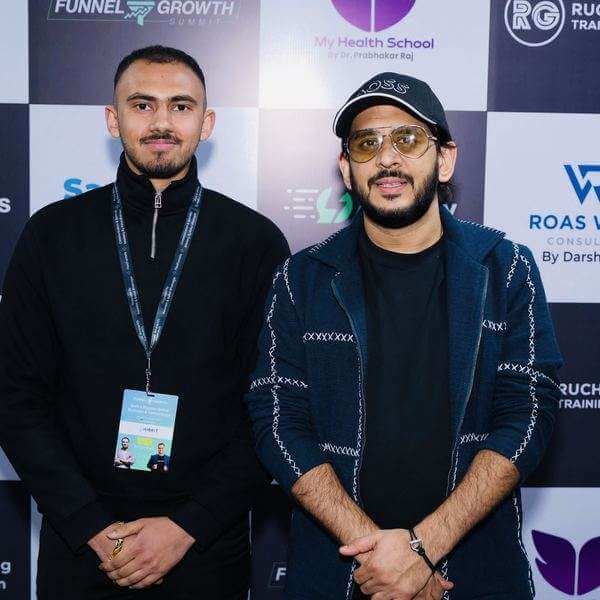 Shobhit with Aman Gupta, Co-Founder & CMO of boAt