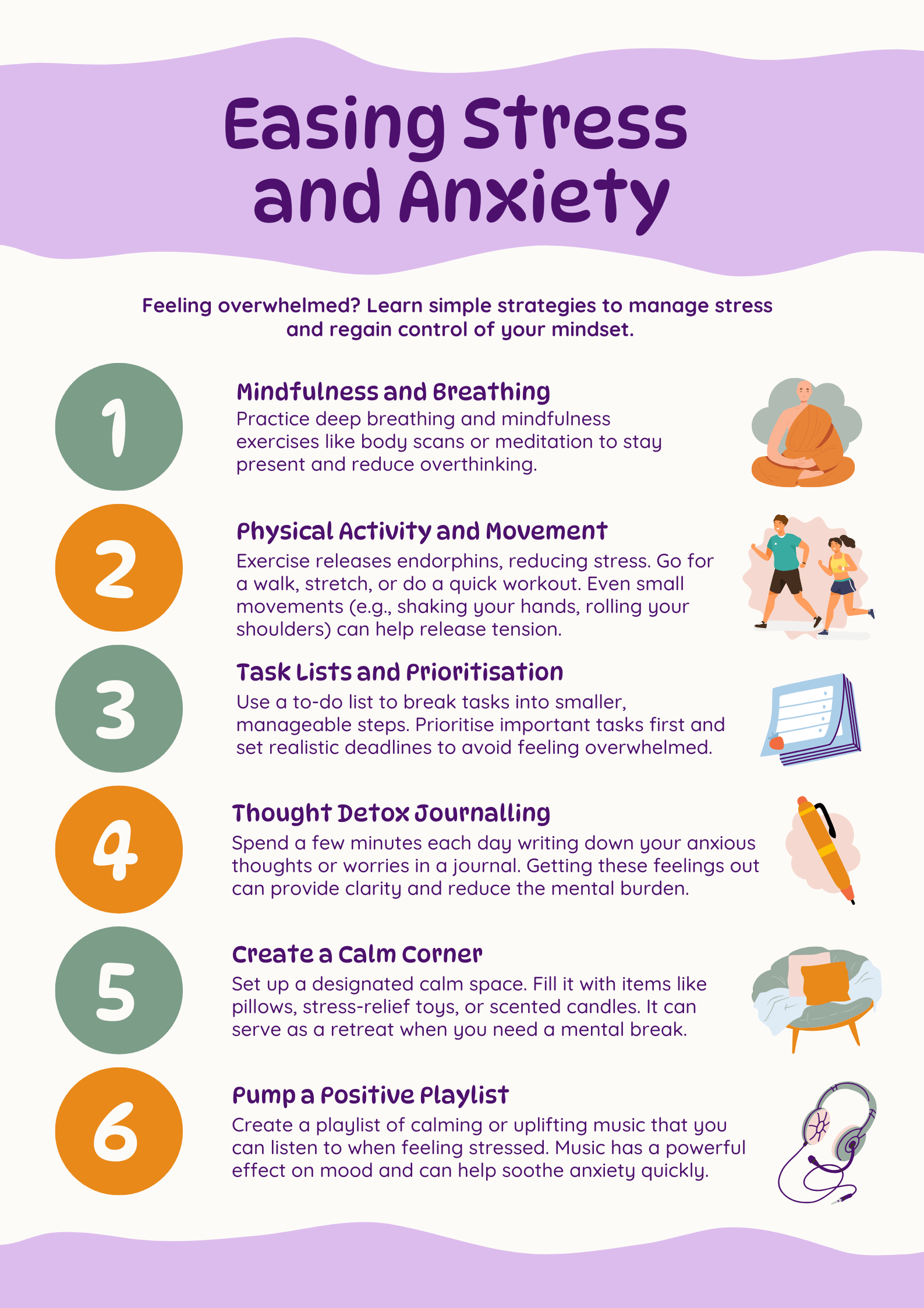 StressandAnxietyEducationalPosterinSoftPurpleOrganicStyle_m0mtg_1587