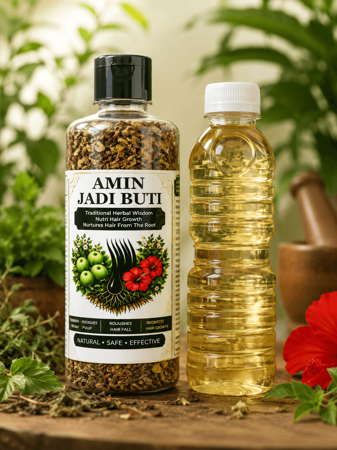 Amin Jadi Buti Herbal + Coconut Oil 500ml