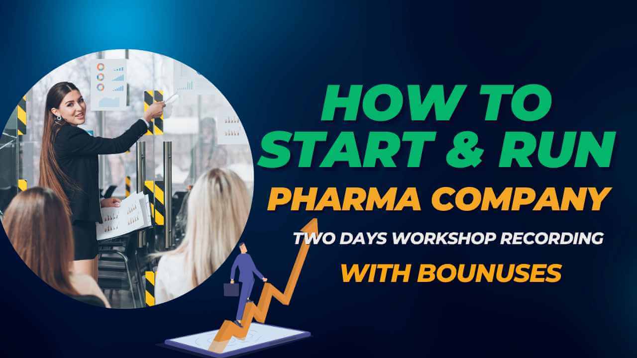 How to Start and Run a Pharma Company course