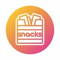 g2mzu_120_Createflatlineiconforsnackswhitetransp