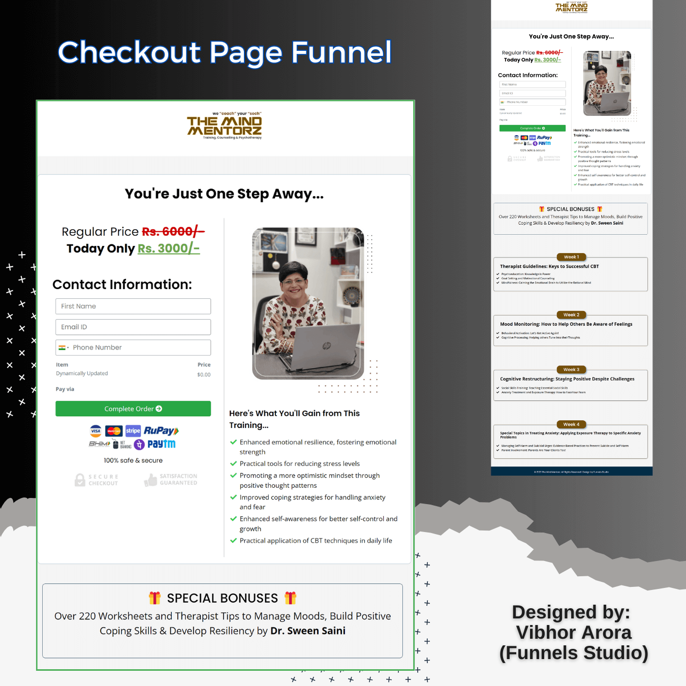 Checkout Funnel by Funnels Studio