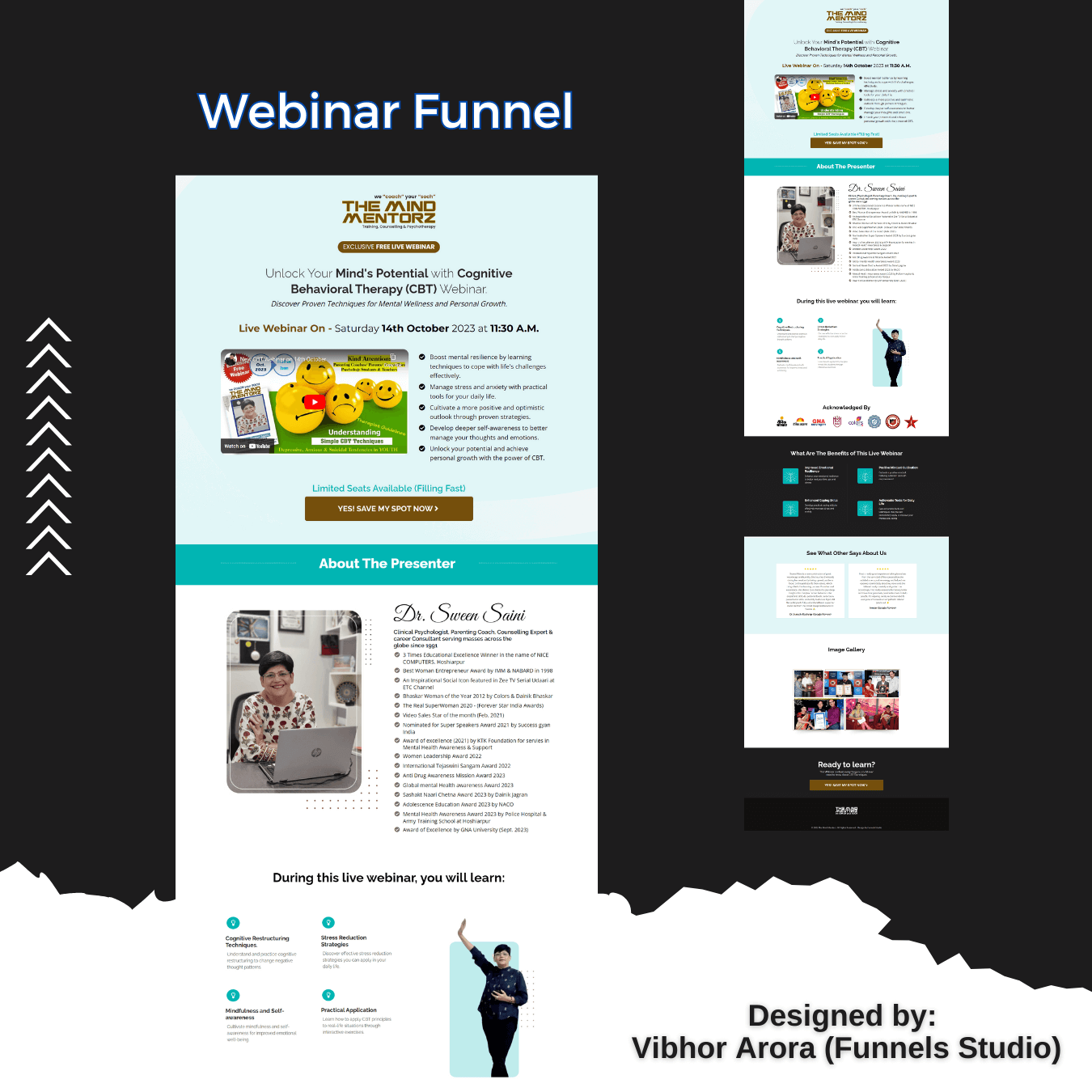 CBT Webinar Funnel by Funnels Studio