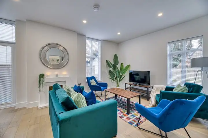Bright living room