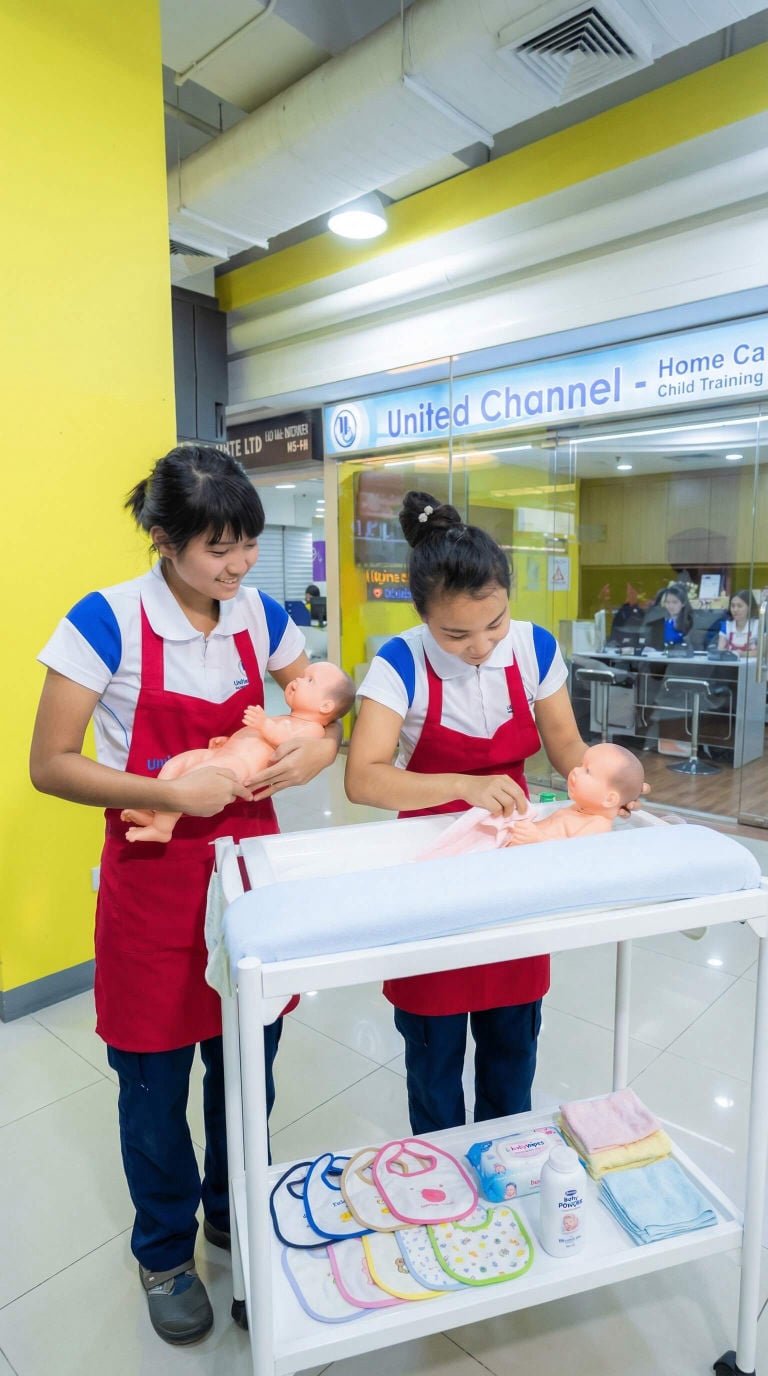 In-house maid training support