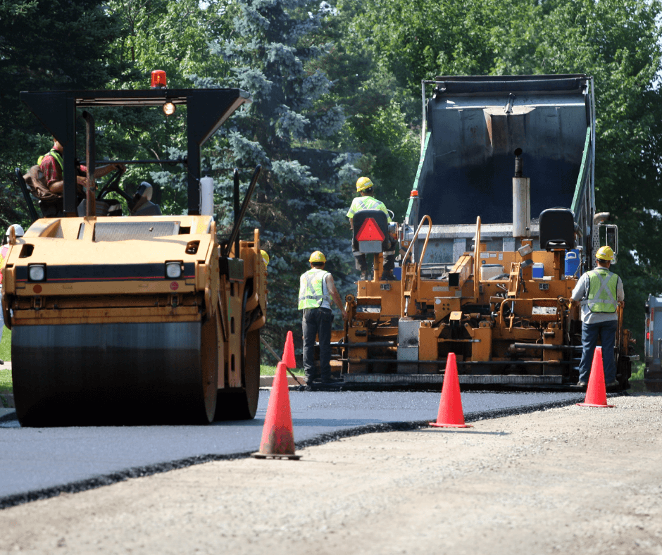 Gravel and aggregate hauling for contractors
