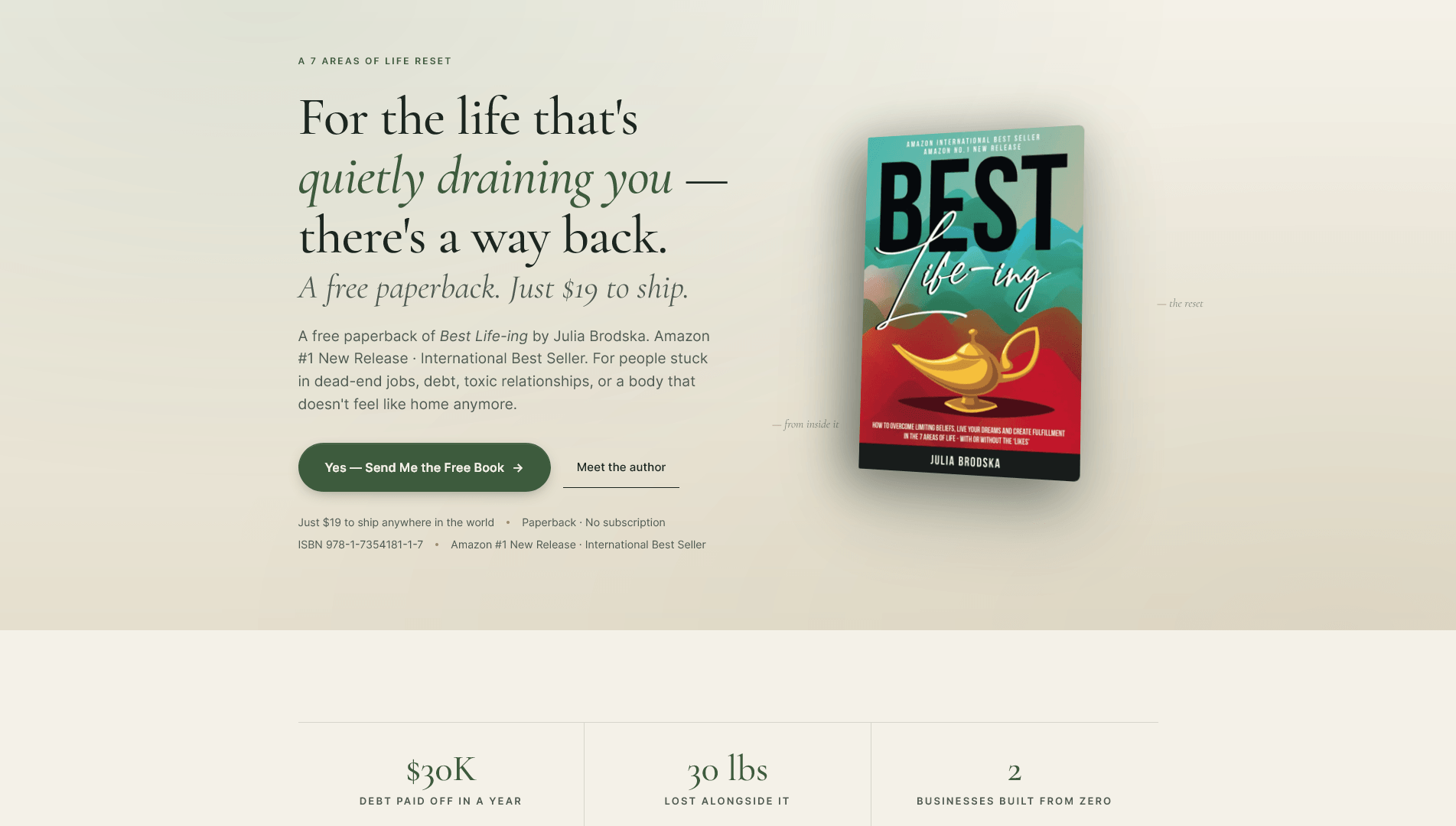 Best Lifeing by Julia Brodska