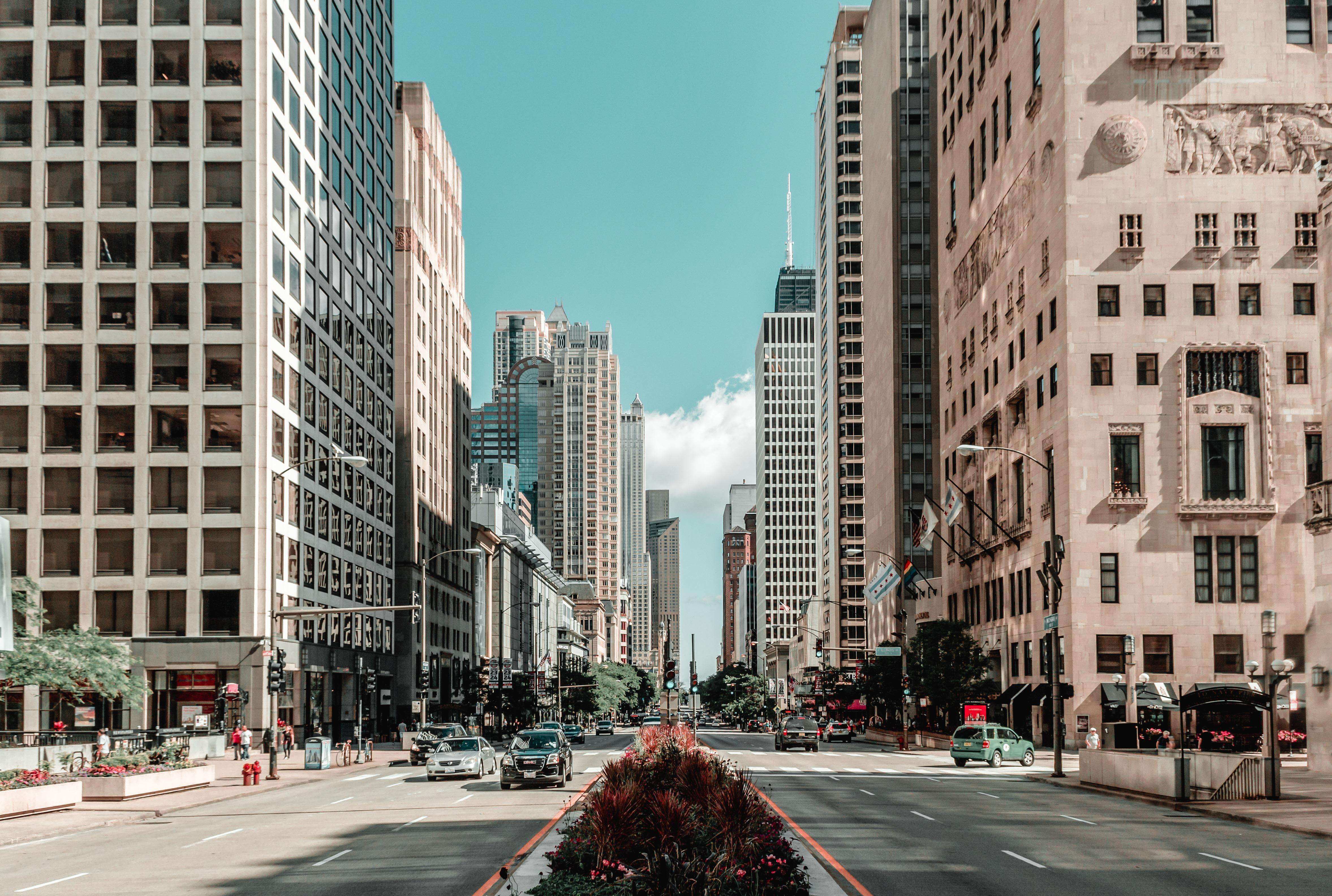 Business downtown