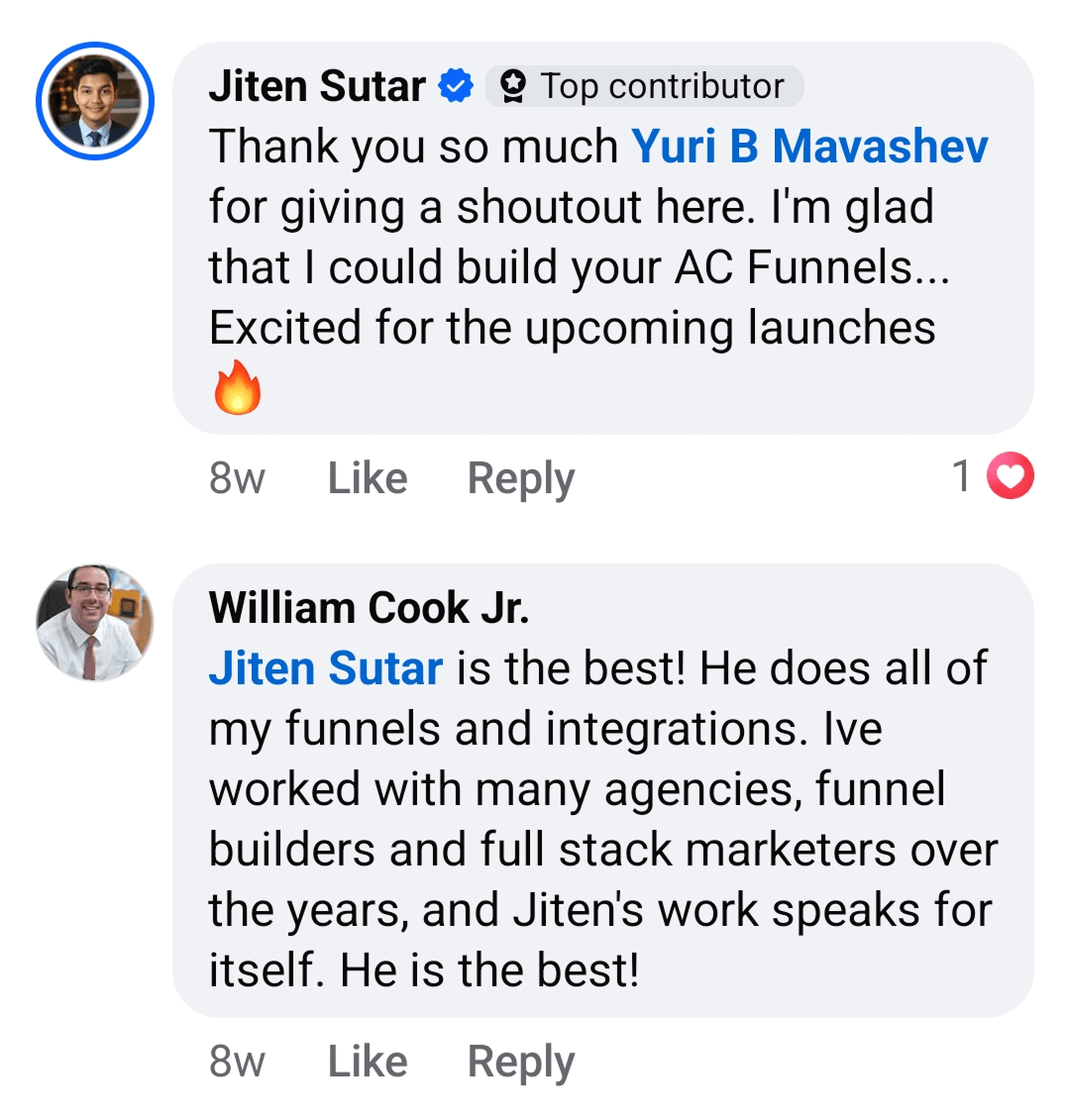 Customer testimonial