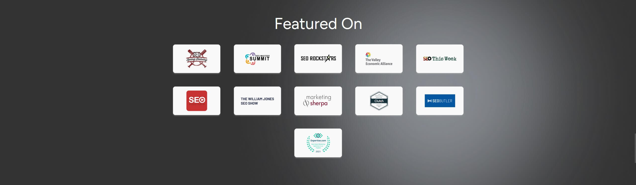 As Featured on SEO Rock Stars