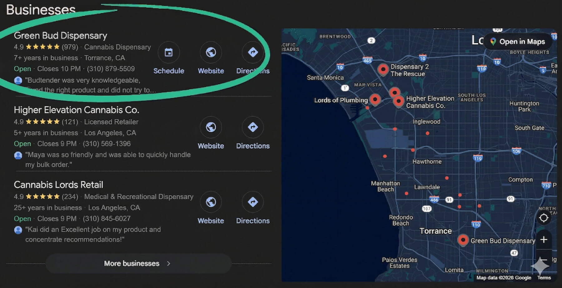 GreenBudDispensaryLocalMapPack_voznj_1800