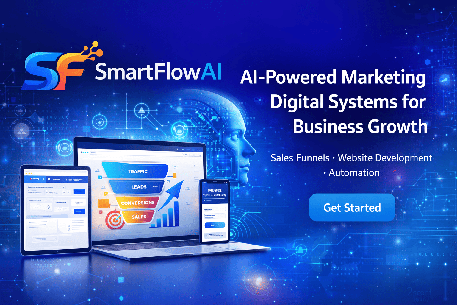 SmartFlowAI – AI Marketing Agency for Coaches & Businesses