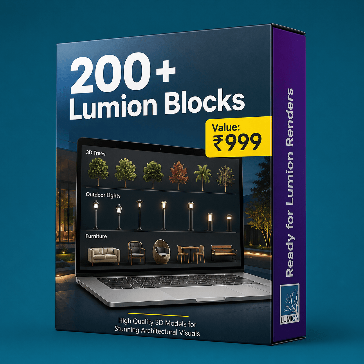 🌲 Bonus 3: Lumion Entourage