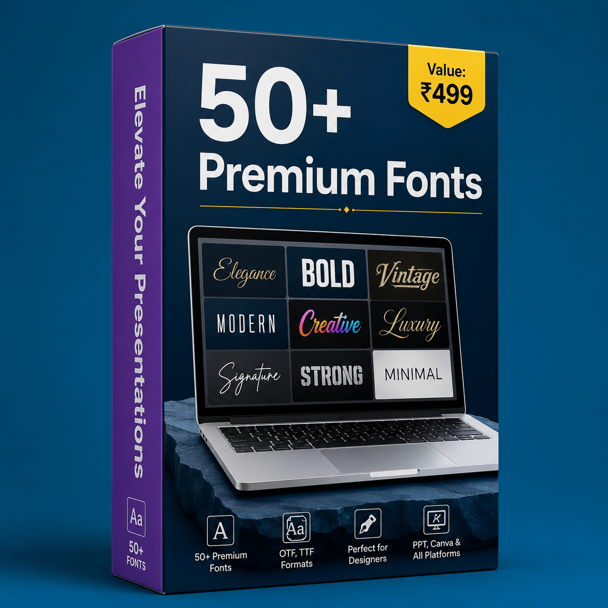🎨 Bonus 1: Premium Font Pack
